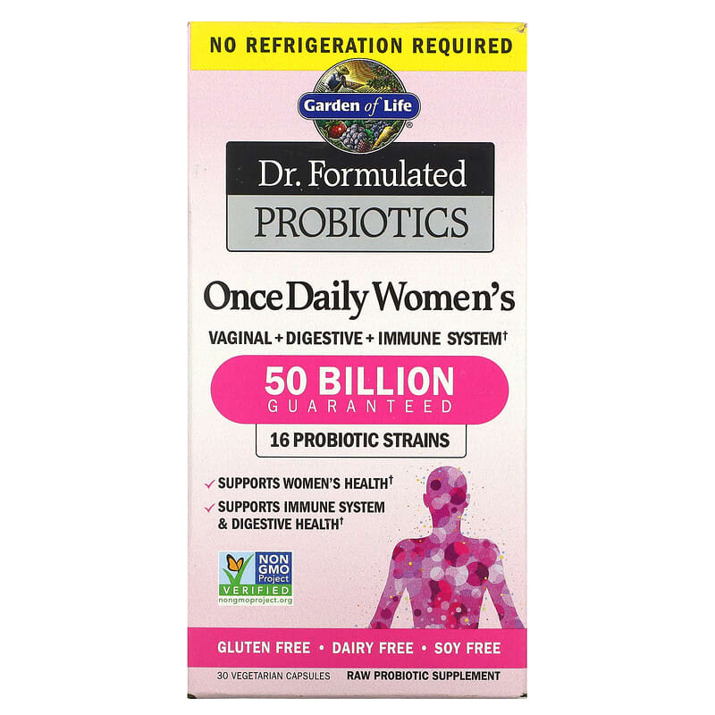Dr. Formulated Probiotics Once Daily Women's Shelf50 Billion -Stable 30 Capsules