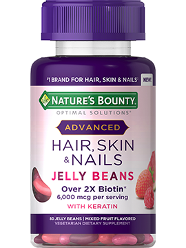 Advanced Hair, Skin & Nails Jelly Beans 80
