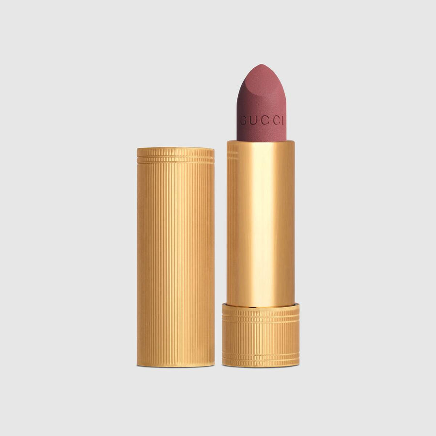 Rouge à Lèvres Mat Lipstick - Peggy Taupe 204 - Gucci Beauty.