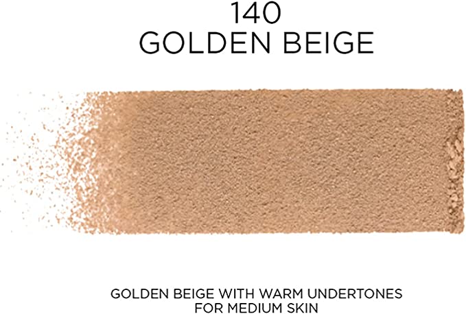 Infallible Up to 24H Fresh Wear Foundation in a Powder / 140 Golden Beige - L'Oreal Paris.