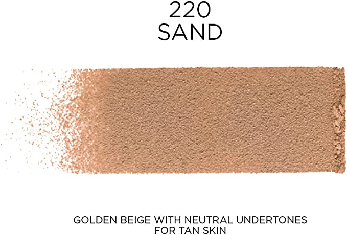 Infallible Up to 24H Fresh Wear Foundation in a Powder / 220 Sand - L'Oreal Paris.