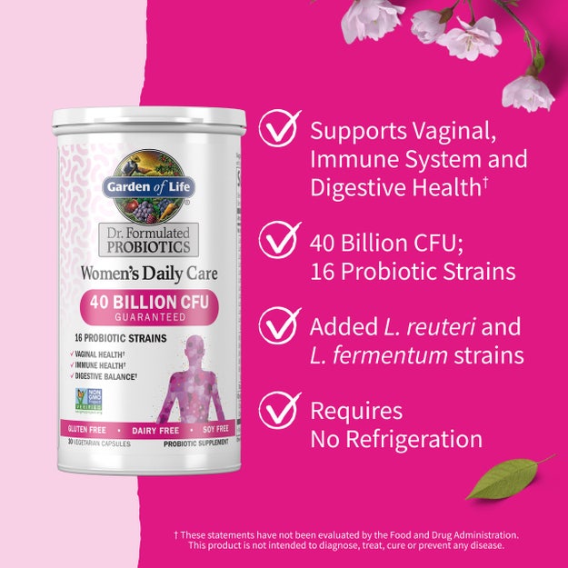 Dr. Formulated Probiotics Womens Daily Care 40 Billion CFU 30 Capsules