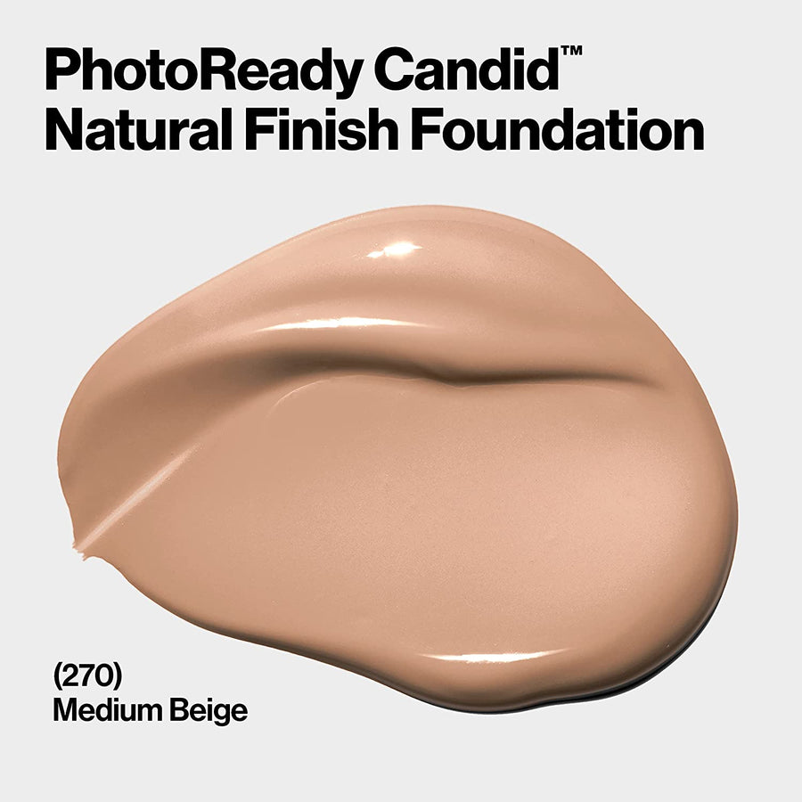 PhotoReady Candid™ Natural Finish Anti-Pollution Foundation/ 270 Medium Beige - Revlon.
