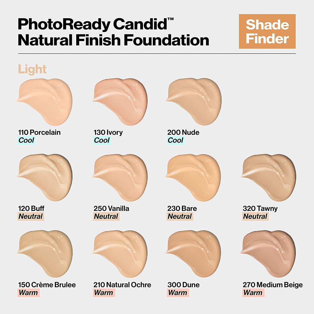 PhotoReady Candid™ Natural Finish Anti-Pollution Foundation/ 250 Vanilla - Revlon.