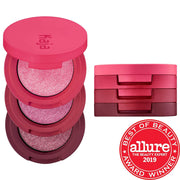 Beauty Bento Bouncy Shimmer Eyeshadow Trio - 04 Sparkling Rose