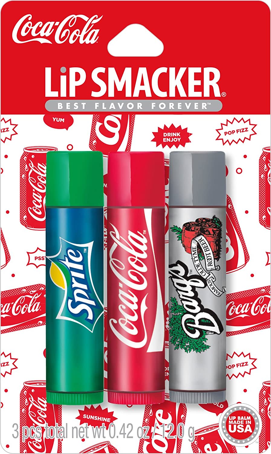 Coca Cola Lip Balm Trio