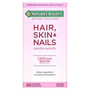Hair, Skin & Nails / 60 Coated Caplets - Nature's Bounty.