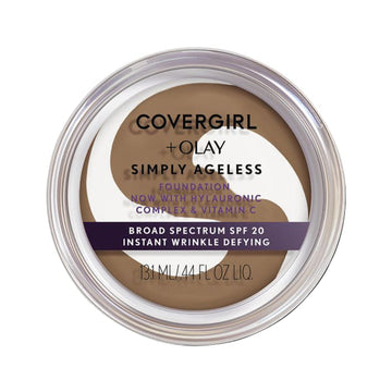 Simply Ageless Instant Wrinkle Defying Foundation / 260 Classic Tan - Covergirl.
