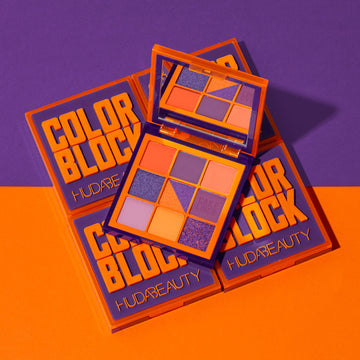 Color Block Obsessions Palette -  Purple & Orange / Huda Beauty.
