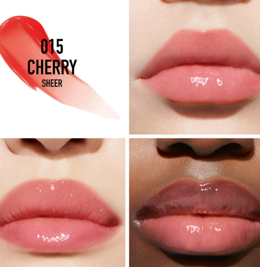 Dior Addict Lip Maximizer Plumping Gloss / 015 Cherry- Dior. - PREVENTA