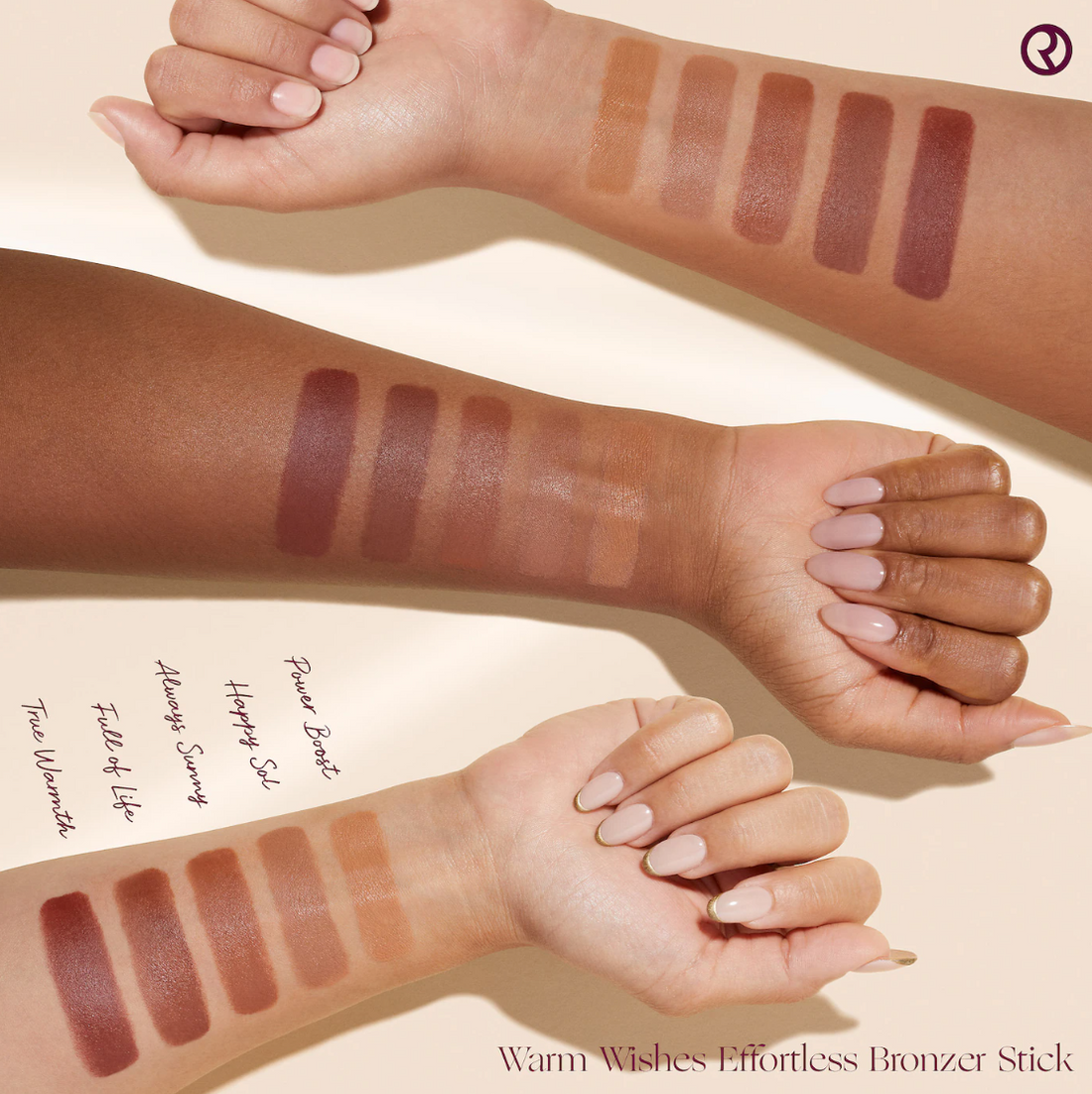 Warm Wishes Effortless Bronzer Sticks - Rare Beauty.