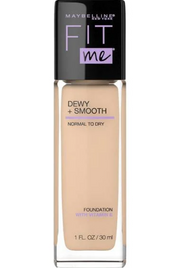 FIT ME® DEWY + SMOOTH FOUNDATION/ 120 CLASSIC IVORY - MAYBELLINE.