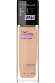 FIT ME® DEWY + SMOOTH FOUNDATION/ 130 BUFF BEIGE - MAYBELLINE.