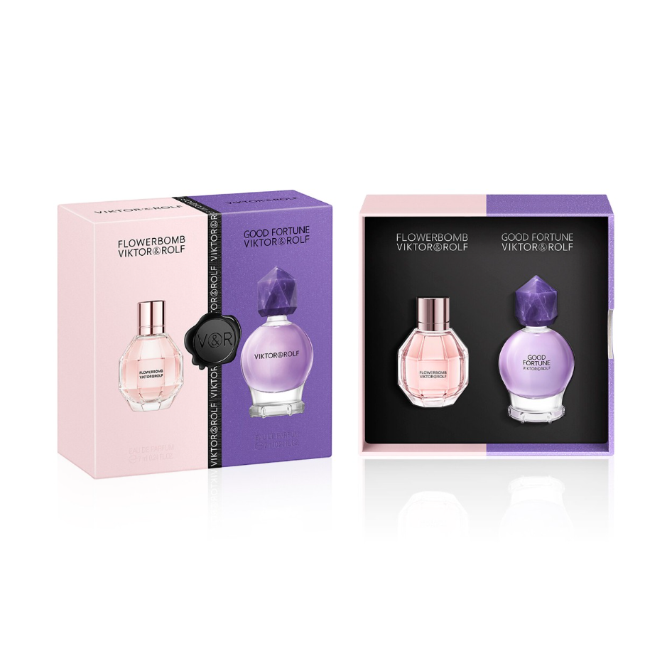 Mini Good Fortune & Flowerbomb Perfume Set - Viktor&Rolf. - PREVENTA