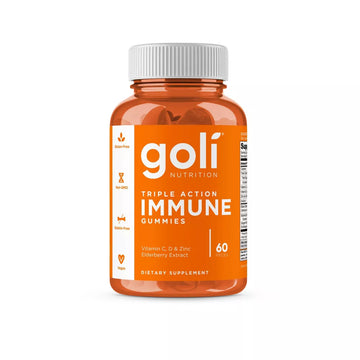 Immune Multivitamin Vegan Gummies 60 Gomitas - GOLÍ.