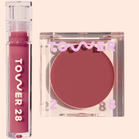 It's a Mauve-ment Lip Gloss + Cream Blush Duo Set - Tower 28 Beauty