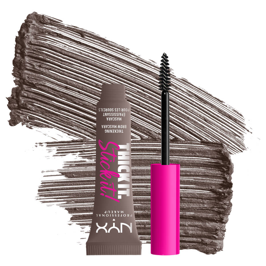 THICK IT STICK IT! BROW GEL / COOL ASH BROWN - NYX COSMETICS.