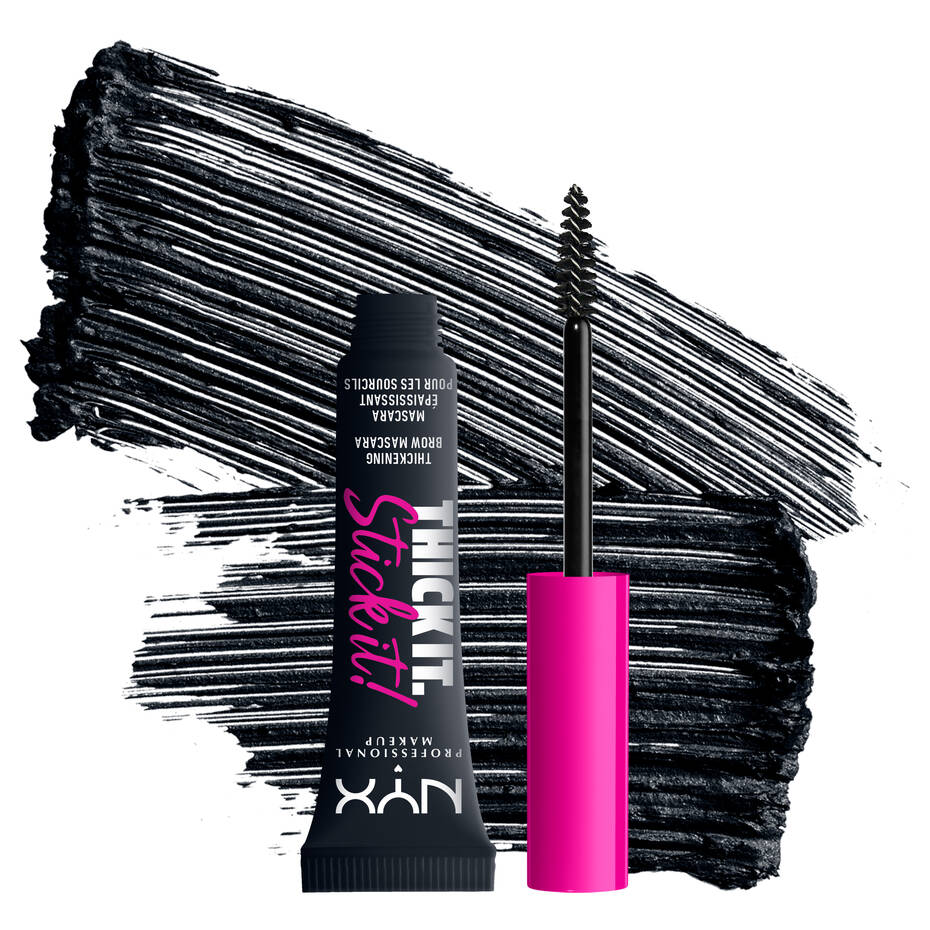 THICK IT STICK IT! BROW GEL / BLACK - NYX COSMETICS.