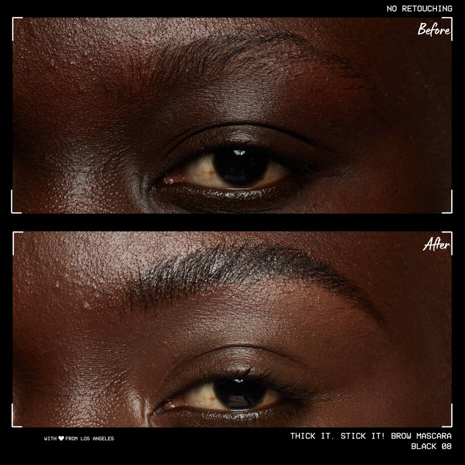 THICK IT STICK IT! BROW GEL / BLACK - NYX COSMETICS.