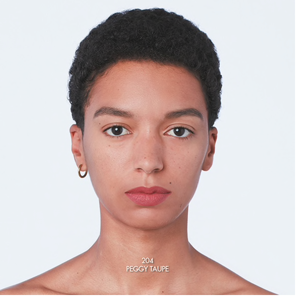 Rouge à Lèvres Mat Lipstick - Peggy Taupe 204 - Gucci Beauty.