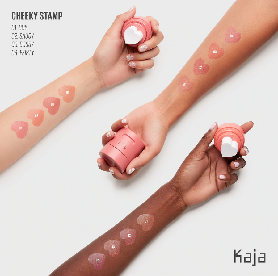 Cheeky Stamp Blendable Blush- 02 Saucy / Kaja. - PREVENTA