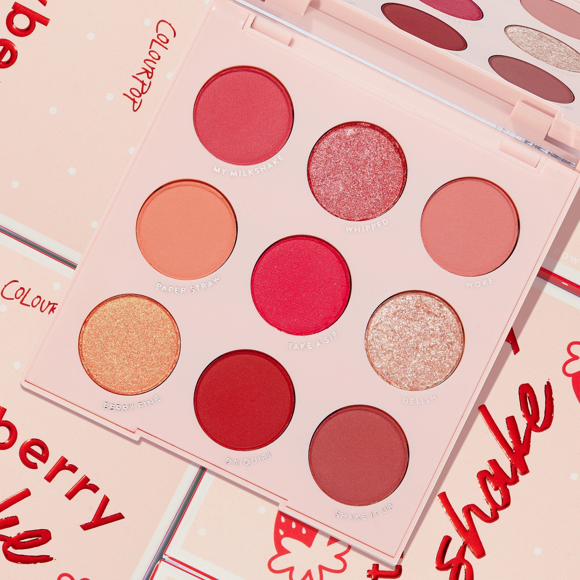 Strawberry shake Palette- Dañada