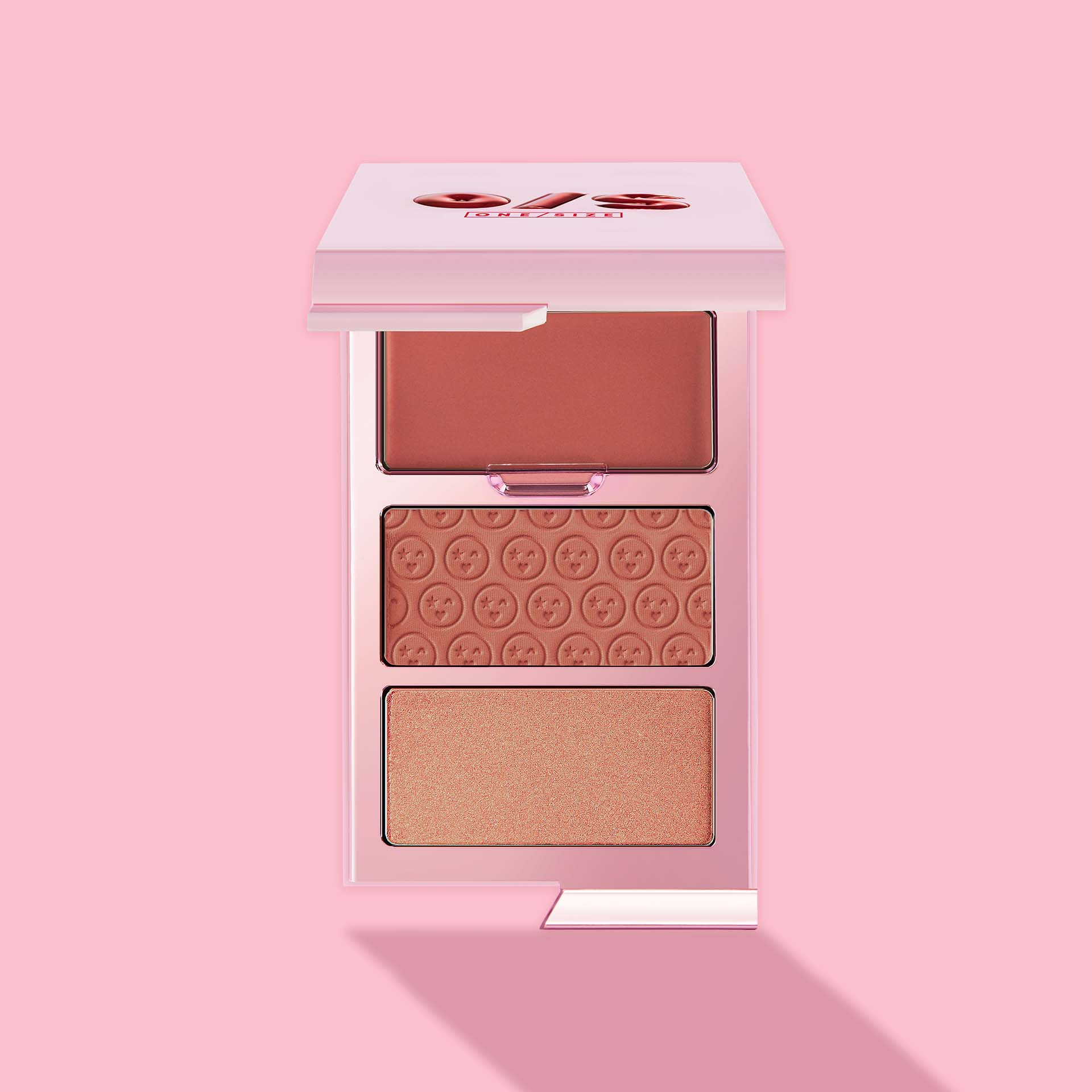 Cheek Clapper 3D Blush Trio Palette- Very That/Dañado