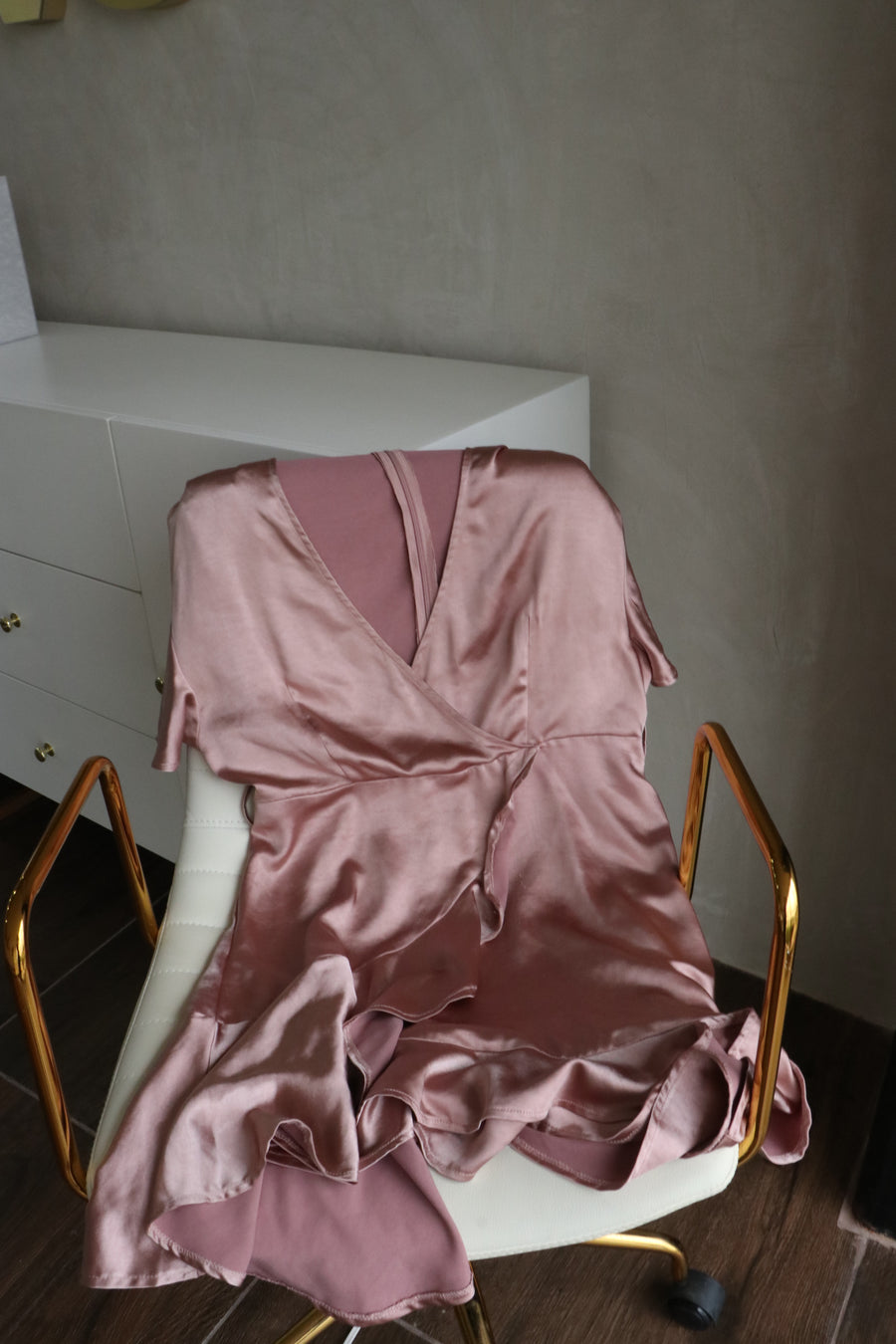 Vestido envolvente Palo de Rosa Talla G