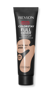 ColorStay Full Cover™ Foundation fully matte, 24/7 / 200 Nude- Revlon.