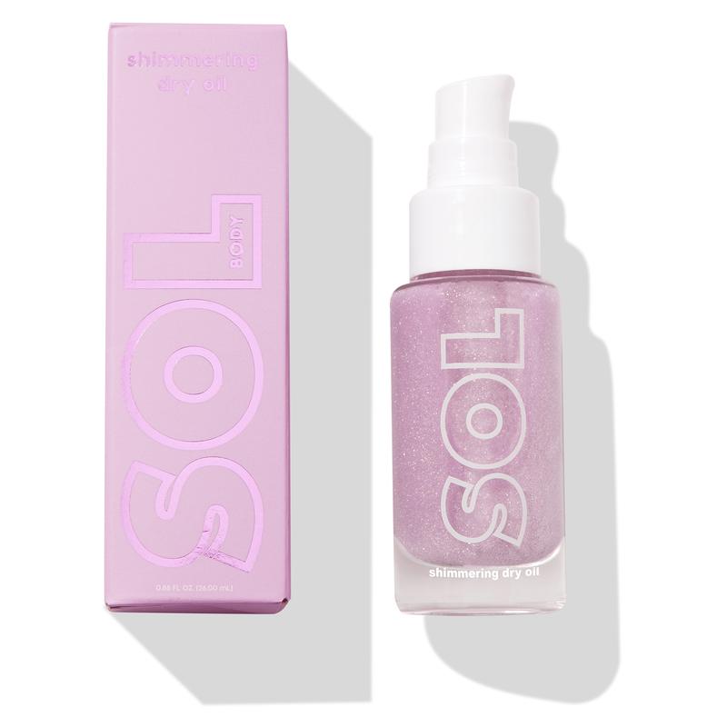 Sol shimmering dry oil Lilac