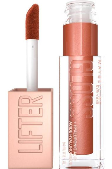 LIFTER GLOSS® LIP GLOSS MAKEUP WITH HYALURONIC ACID / 017 COPPER - MAYBELLINE.
