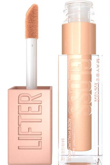 LIFTER GLOSS® LIP GLOSS MAKEUP WITH HYALURONIC ACID / 020 SUN - MAYBELLINE.