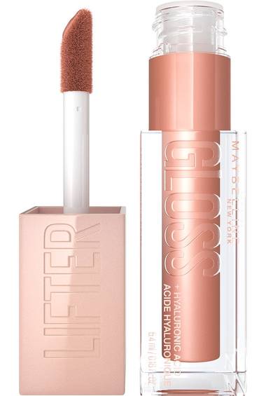 LIFTER GLOSS® LIP GLOSS MAKEUP WITH HYALURONIC ACID / 008 STONE - MAYBELLINE.