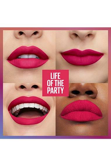 SUPER STAY MATTE INK PINTALABIOS MATE / 390 LIFE OF THE PARTY - MAYBELLINE.