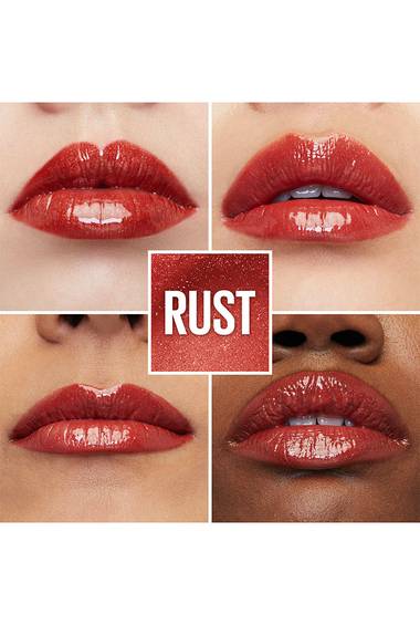 LIFTER GLOSS® LIP GLOSS MAKEUP WITH HYALURONIC ACID / 016 RUST - MAYBELLINE.