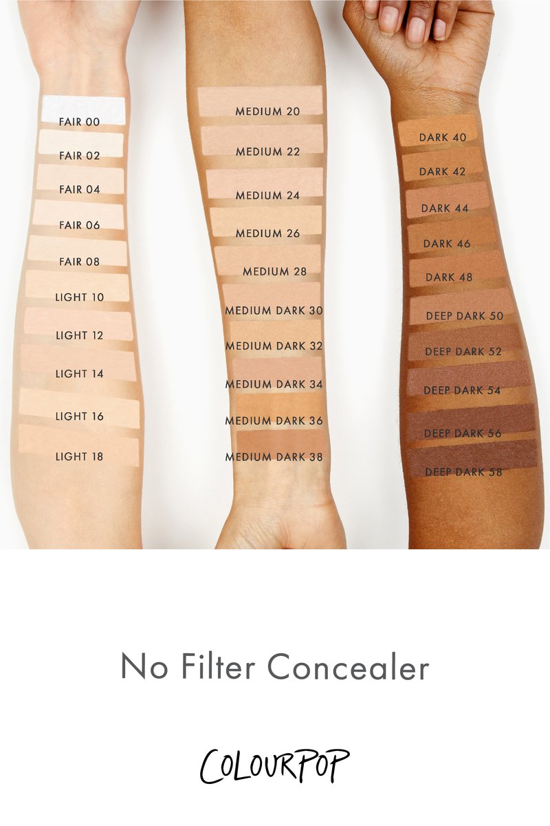 No filter concealer
