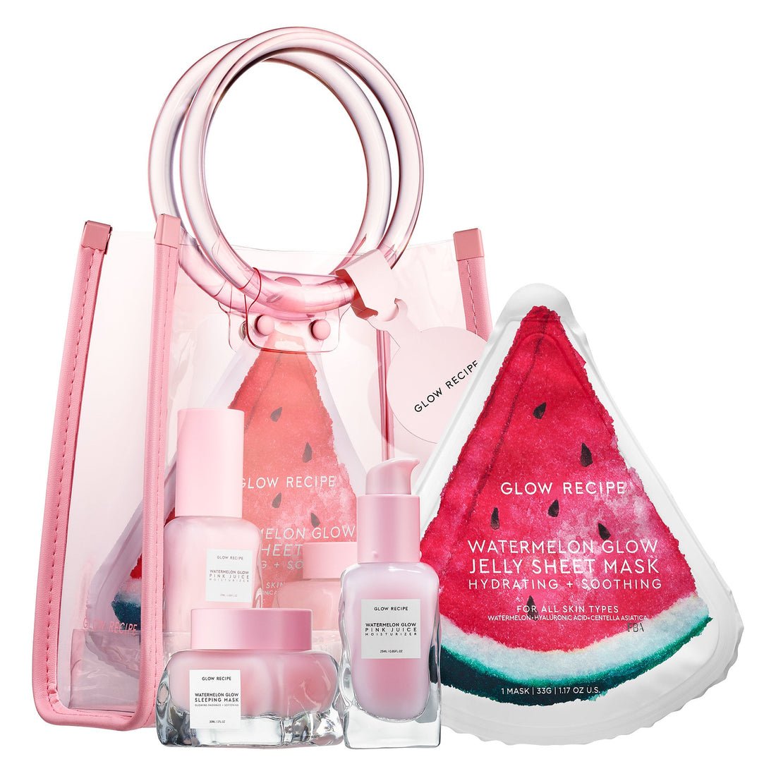 Limited Edition Watermelon Jelly Tote Set