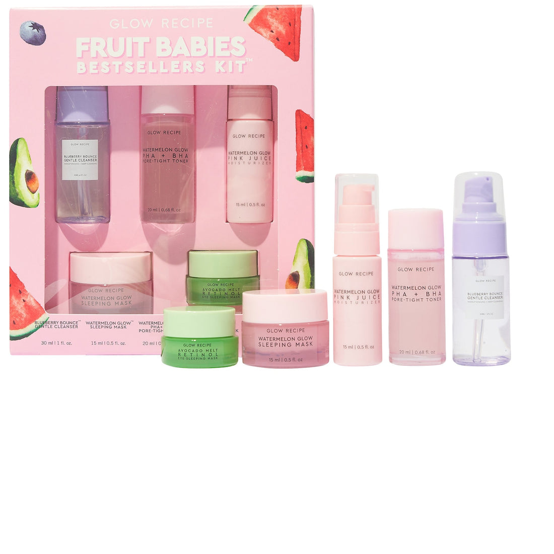 Fruit Babies Bestsellers Kit - Glow Recipe.