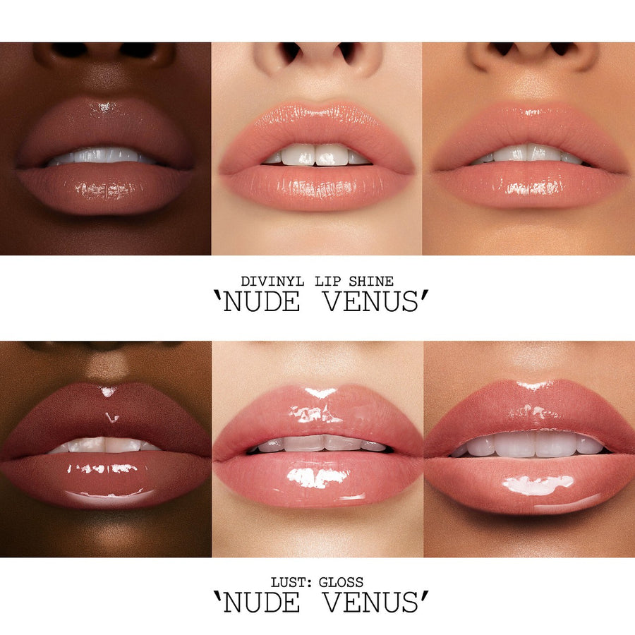 Mini Lip Shine Trio: Nude Venus - Pat Mcgrath Labs.