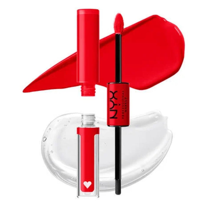 Lipgloss Shine Loud High Shine Lip Color / Rebel In Red - NYX.