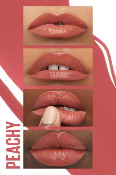 SUPER STAY® VINYL INK LONGWEAR LIQUID LIPCOLOR / 15 PEACHY - MAYBELLINE.