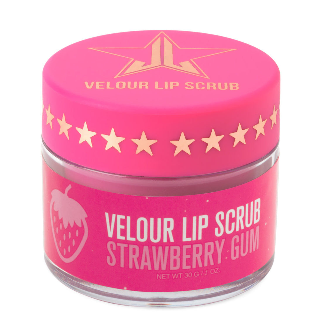 Velour Lip Scrub - Strawberry Gum